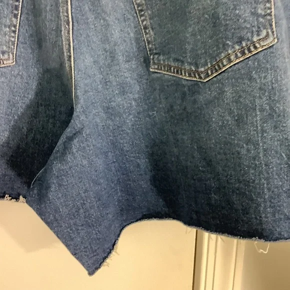 NWT LAUREN RALPH LAUREN WOMAN PLUS 22W DENIM SHORTS RAW HEM RETAIL 99.99 - Picture 7 of 11